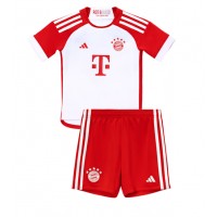 Bayern Munich Fotballklær Hjemmedraktsett Barn 2023-24 Kortermet (+ korte bukser)